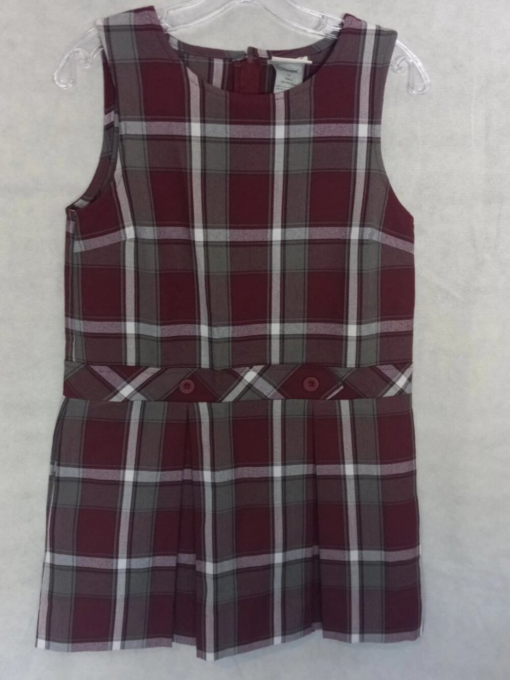 Becky Thatcher School Uniform Dress & Tie Used Great Condition
